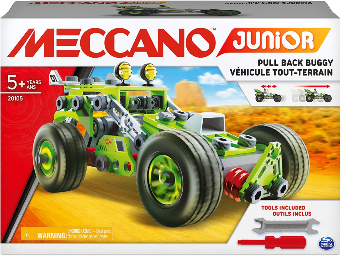 6055133 MA VOITURE A RETRO-FRICTION MECCANO JUNIOR BOITE
