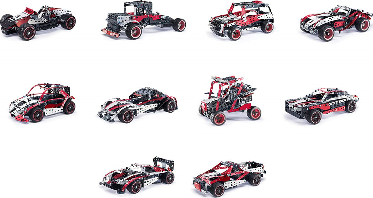 6062054 SUPERCAR 25 MODELES MOTORISES www.meccanodiret.fr Boutique Officielle Jeu de construction MECCANO