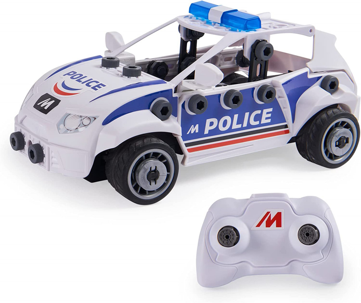 MA VOITURE DE POLICE RC Meccano Junior - Jeux de construction