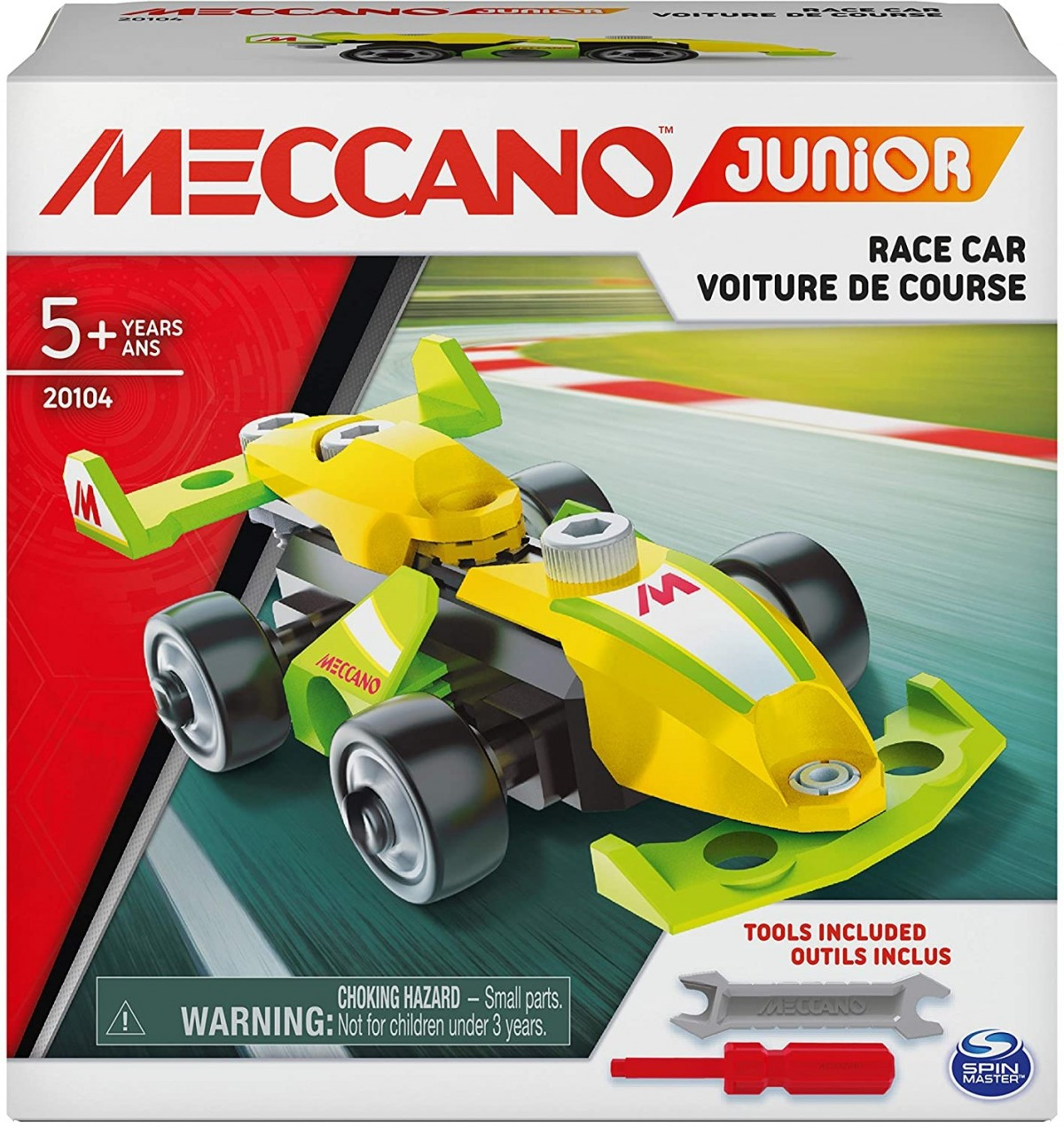 6055090 MES PREMIERES CONSTRUCTIONS MECCANO JUNIOR VOITURE BOITE