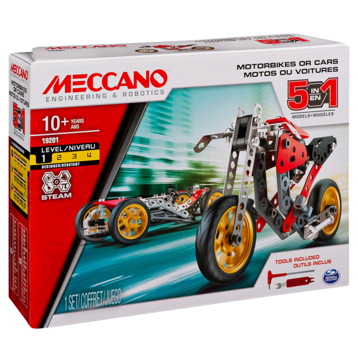 VOITURE ET MOTO 5 MODELES