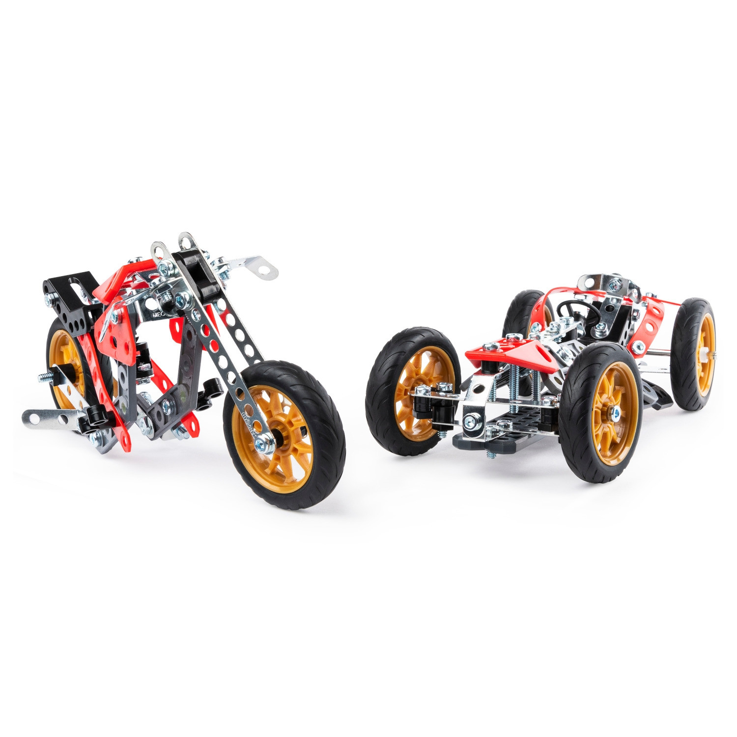 Meccano VOITURE ET MOTO - 5 MODELES Meccano